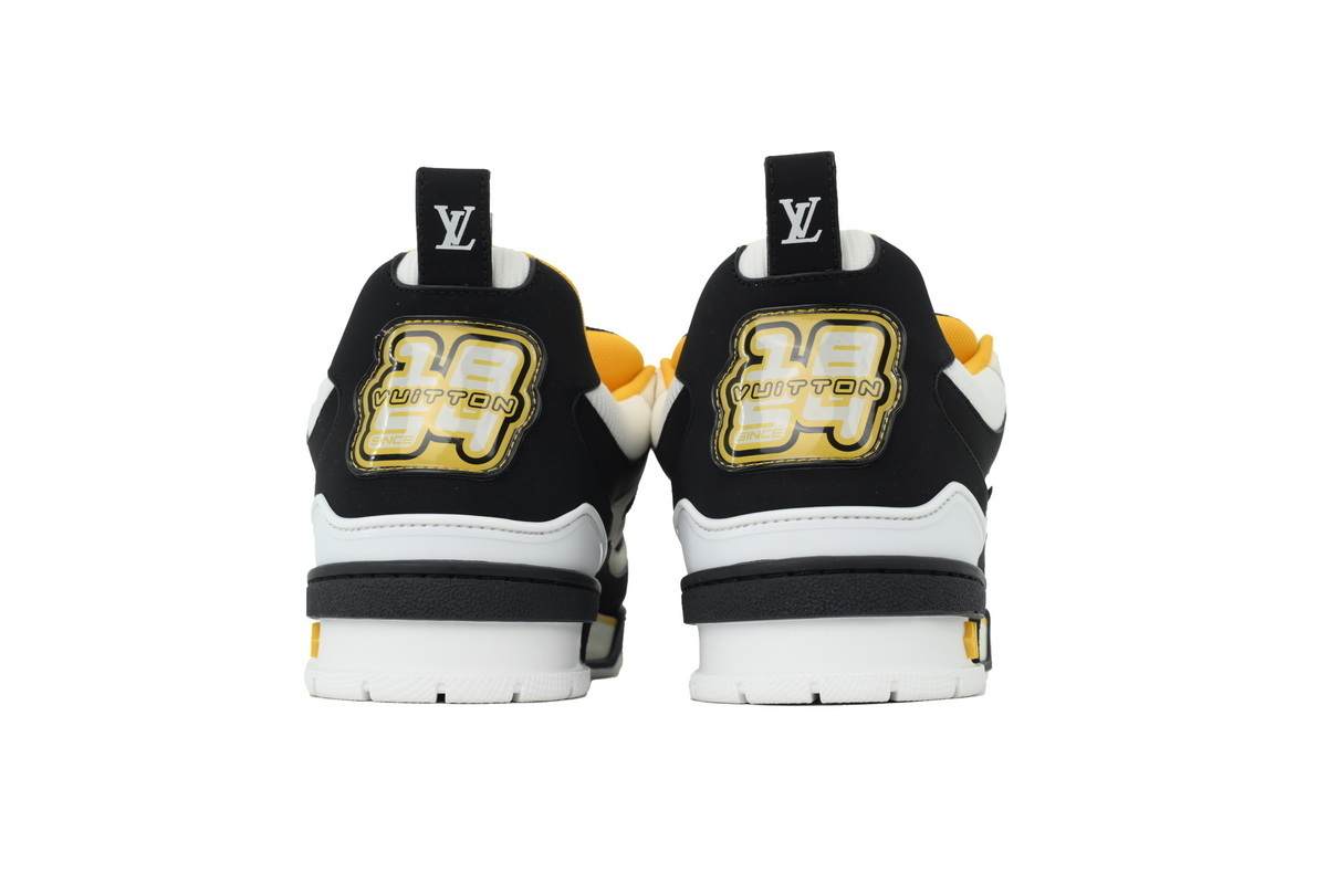LOUIS VUITTON White Black Yellow