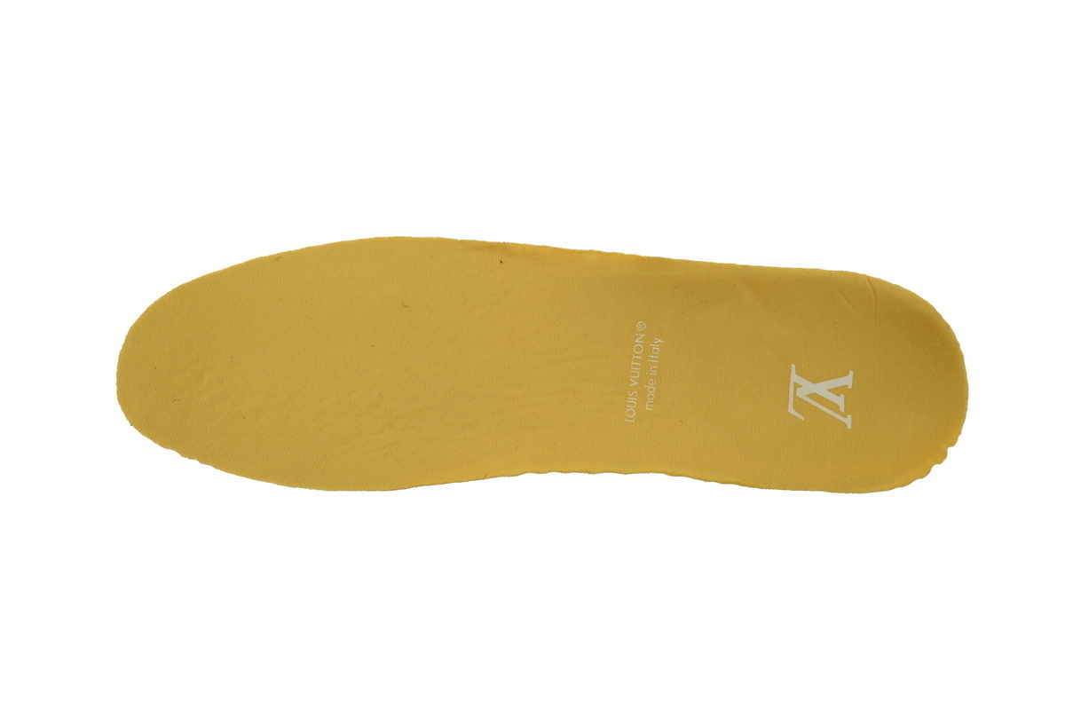 LOUIS VUITTON White Black Yellow