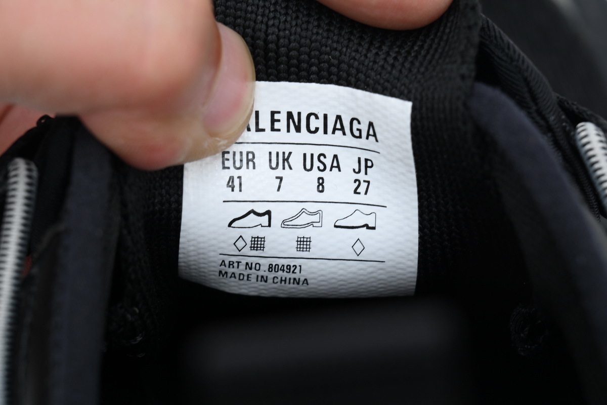 Balenciaga Hike Black 804921 WHIKE 1000