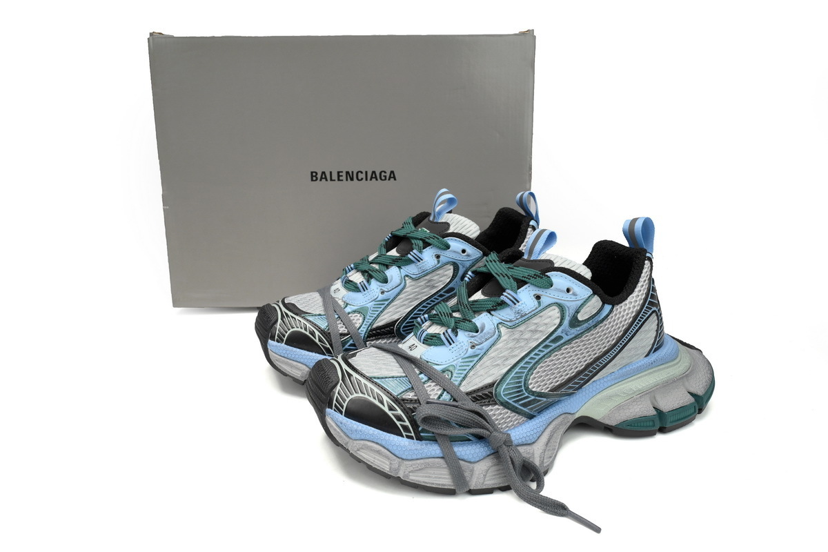 Balenciaga Black Green Blue 734731 W3XLR 0629
