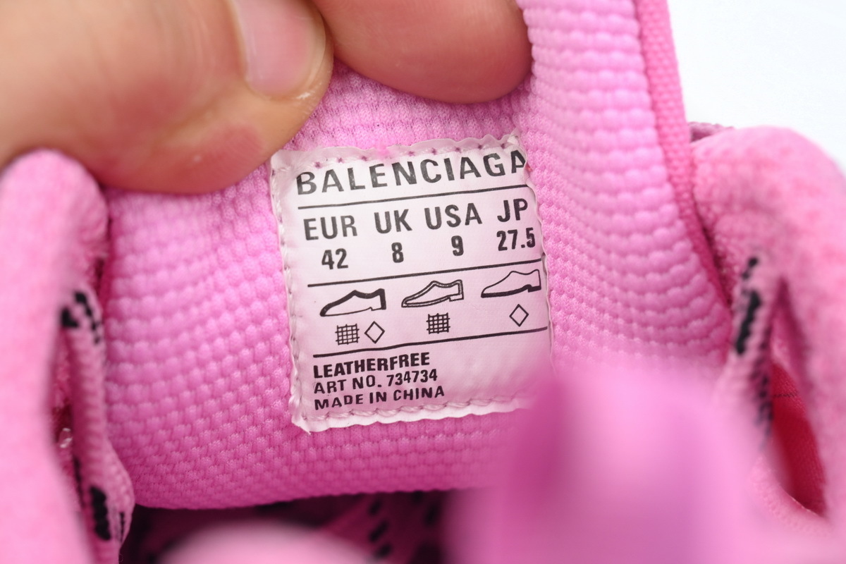 Balenciaga Canvas Pink 734731 W3XDC 5000