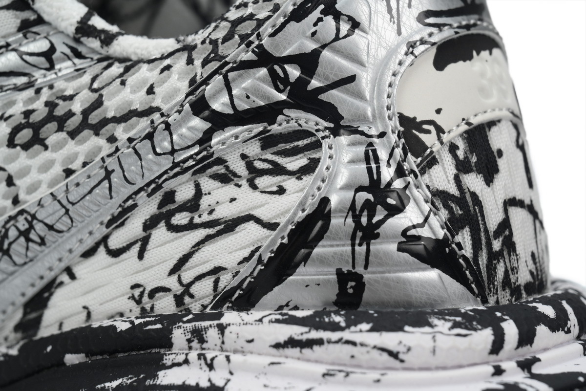 Balenciaga 3XL Luminous White Graffiti 734731 W3XDC 0135