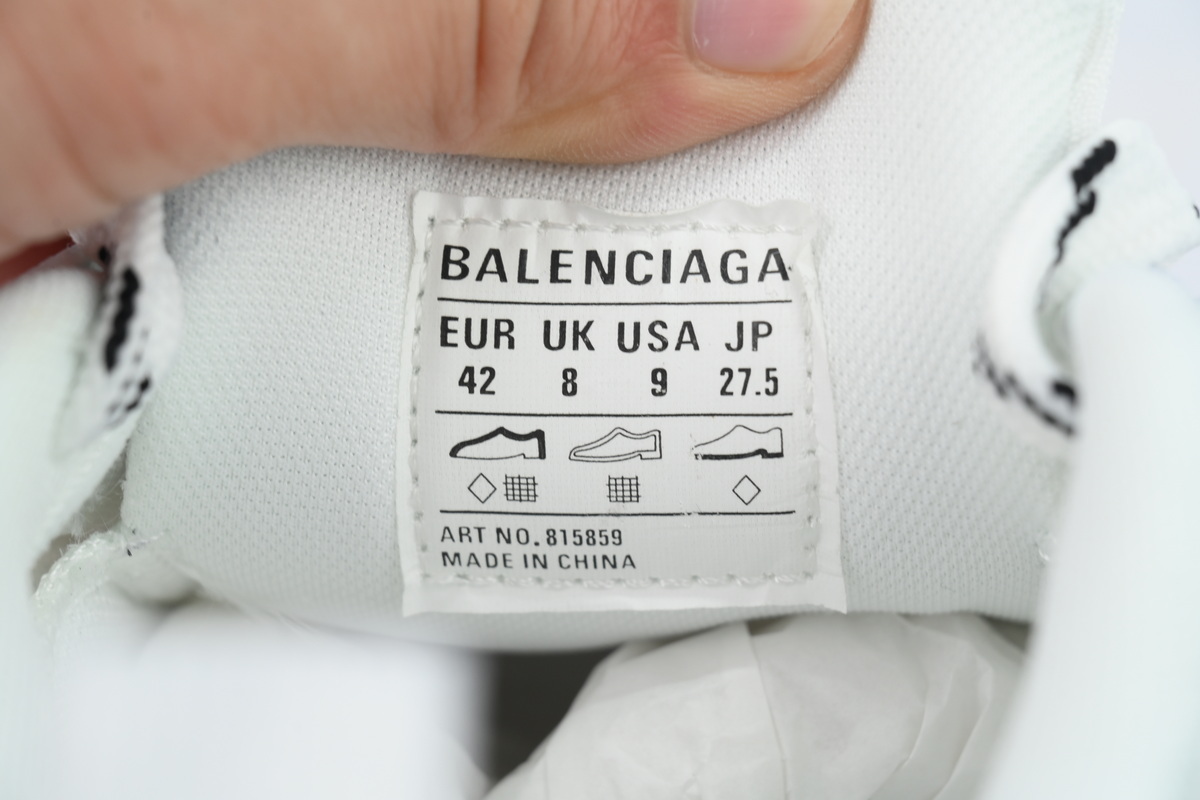 Balenciaga 10XL Pure White 815853 W2MV2 9000
