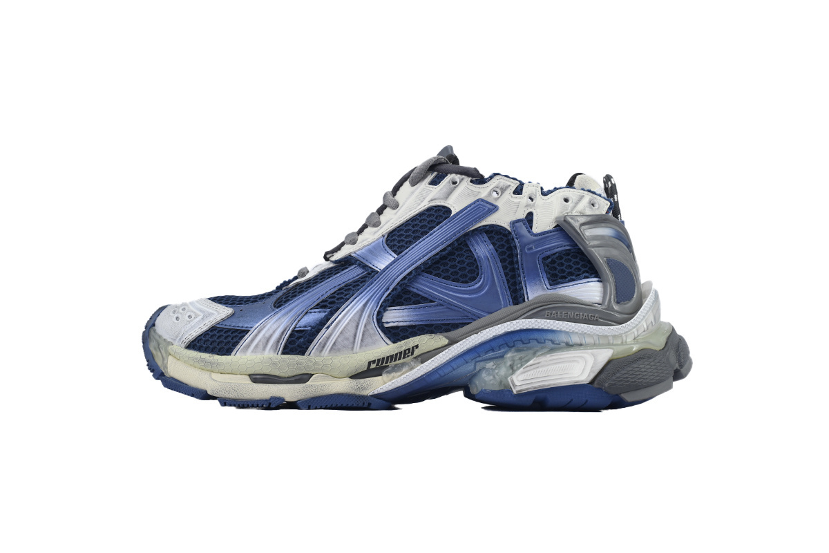 Balenciaga Runner Gradient - Beige Navy 772774 WRUNG 2410