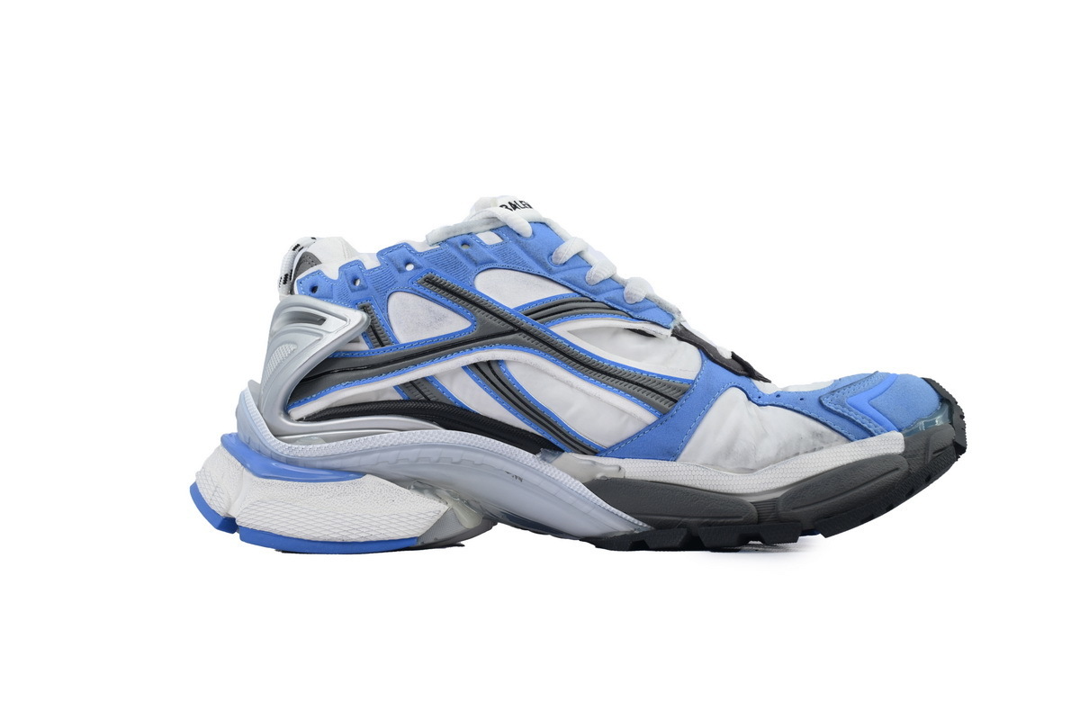 Balenciaga Runner Worn-Out - Blue Grey 772774 W3RNY 4912
