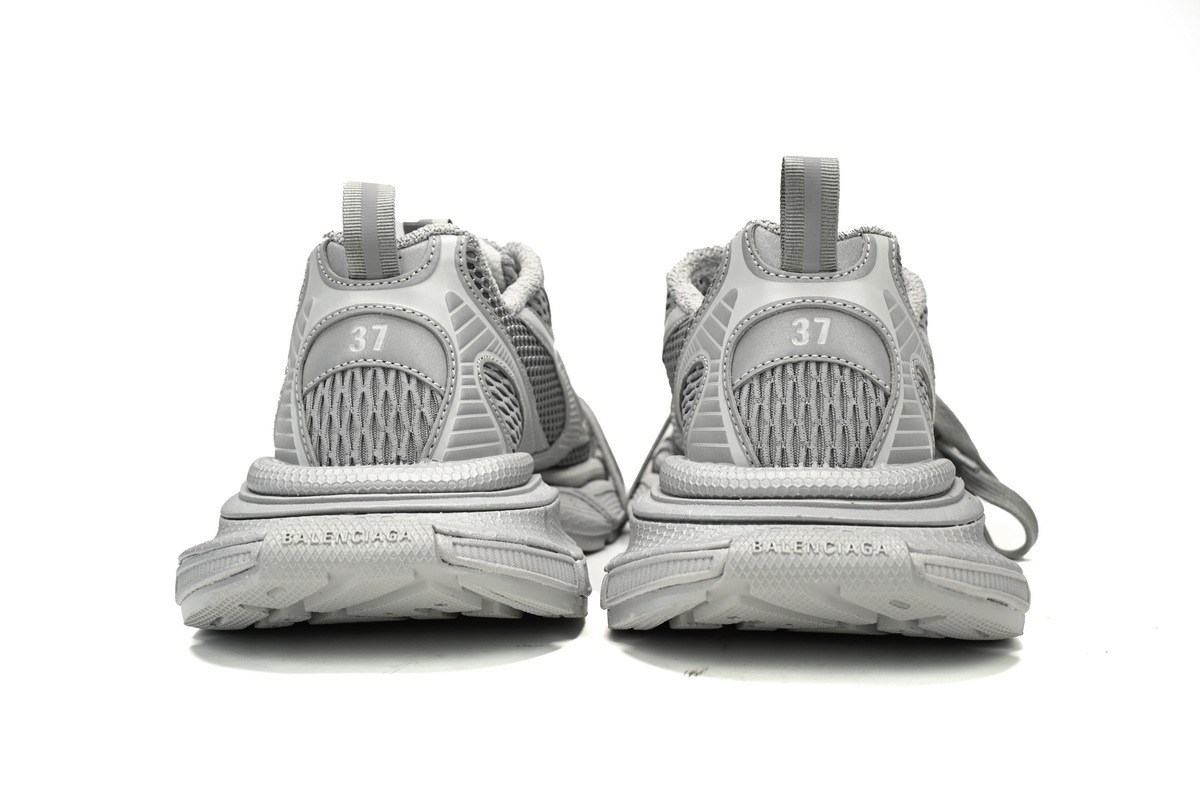 Balenciaga 3XL Silver Light Gray 734731 W3XLR 1281