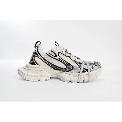 Balenciaga 3XL Silver Rice White Black 542229 W1RB5 0352 02