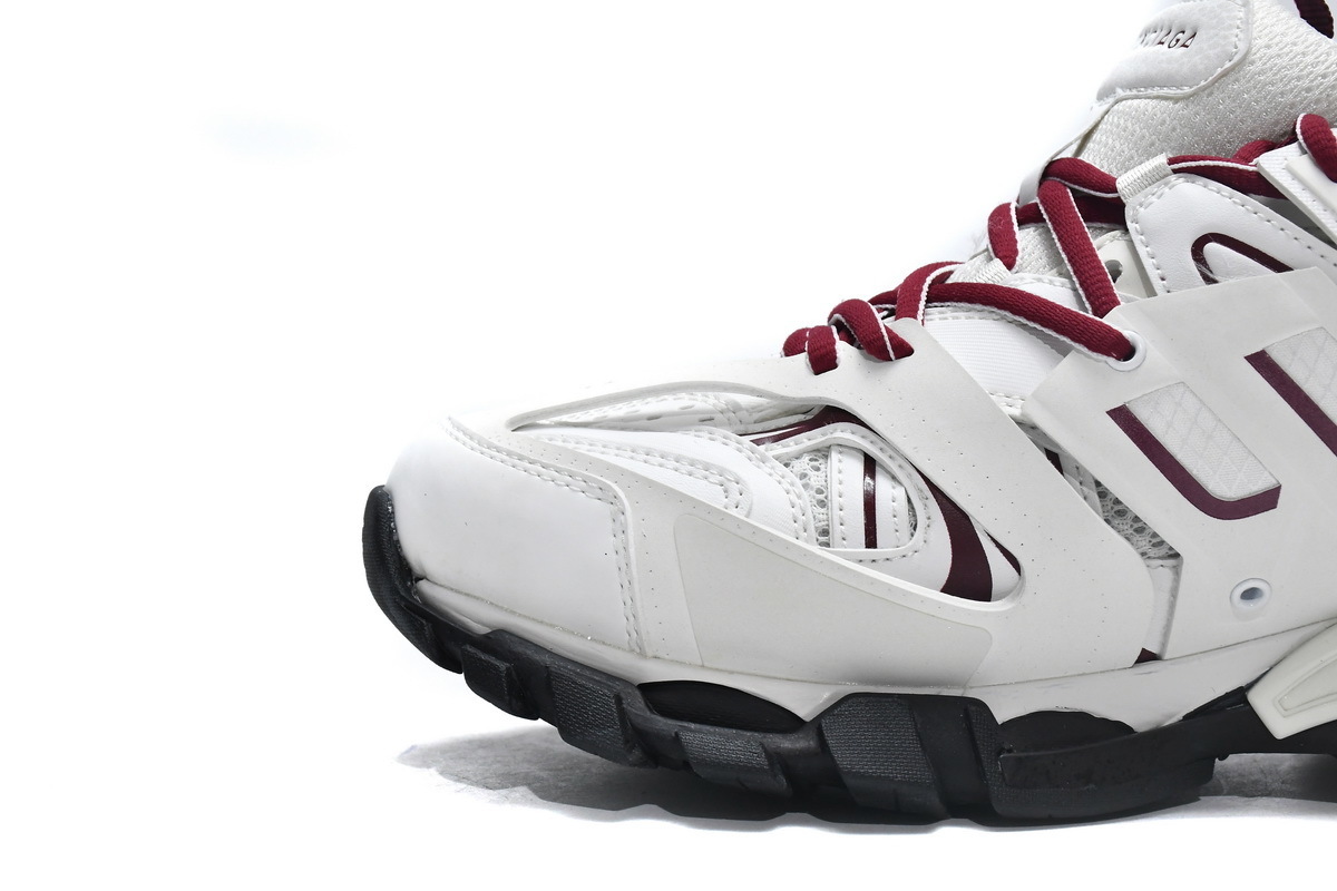 Balenciaga Tess S. White Claret Red 542436 W1JH 1915