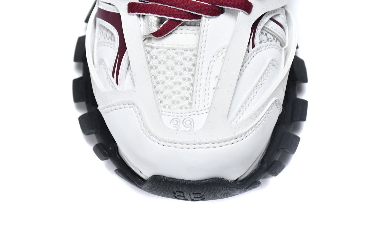 Balenciaga Tess S. White Claret Red 542436 W1JH 1915