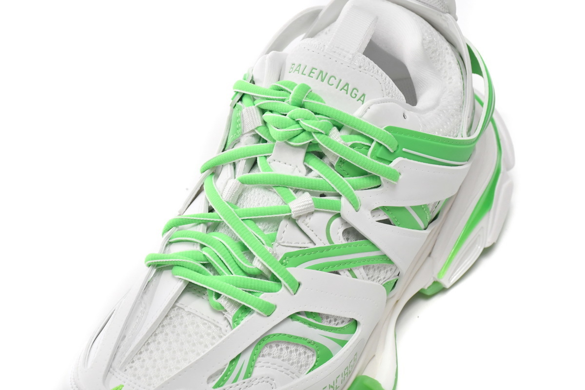 Balenciaga Tess S. White Green 542023 W3HL1 9535