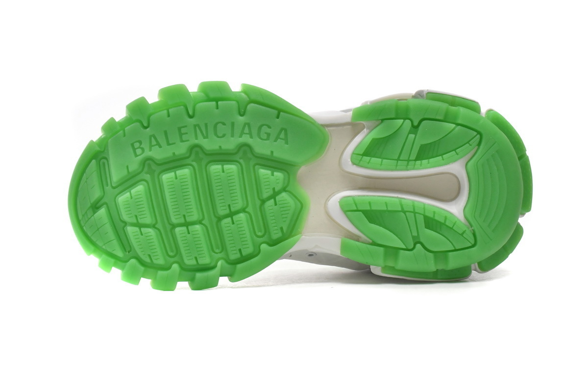 Balenciaga Tess S. White Green 542023 W3HL1 9535
