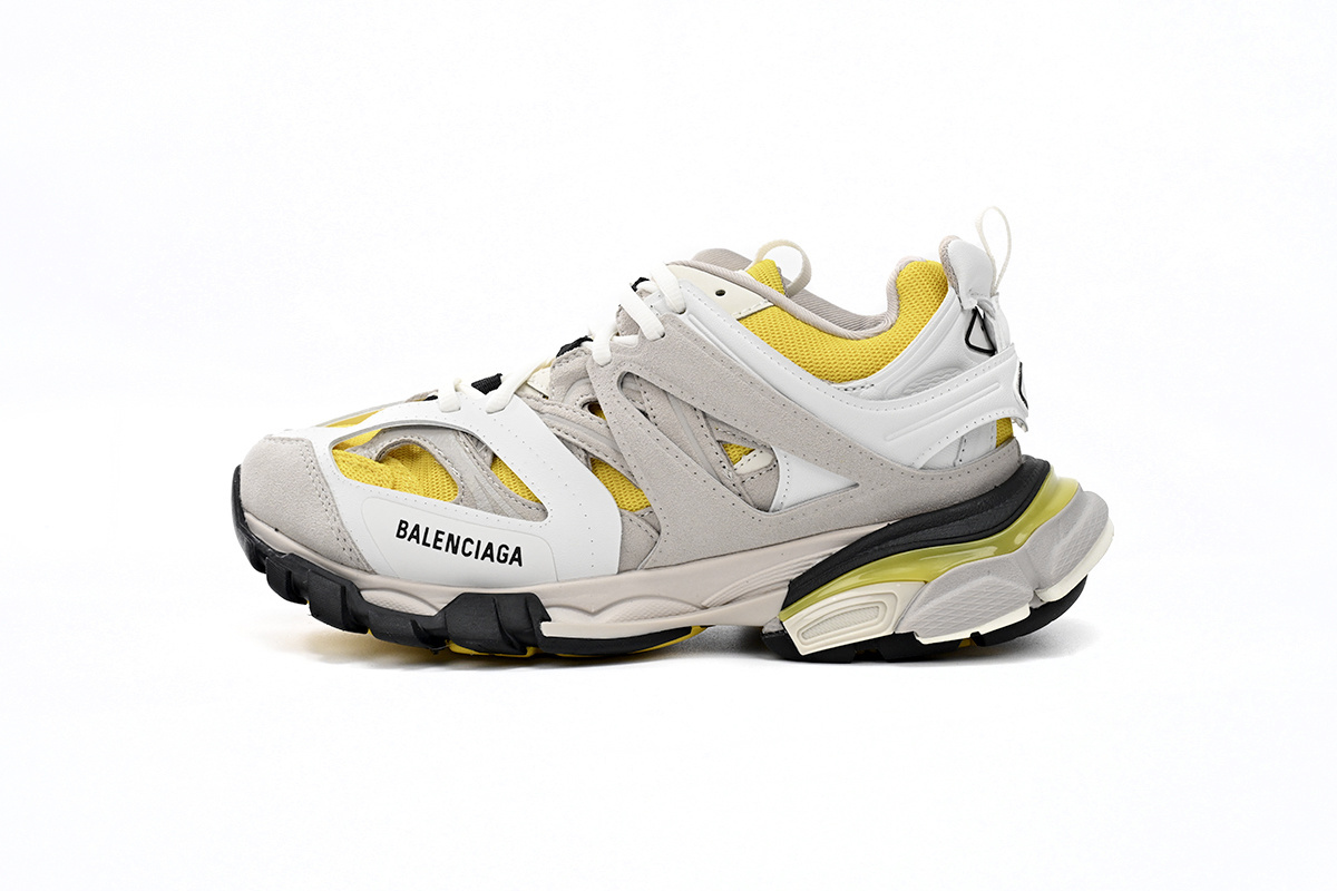 Balenciaga Tess S.Black Black And Yellow Tail 542436 W1ST3 0258