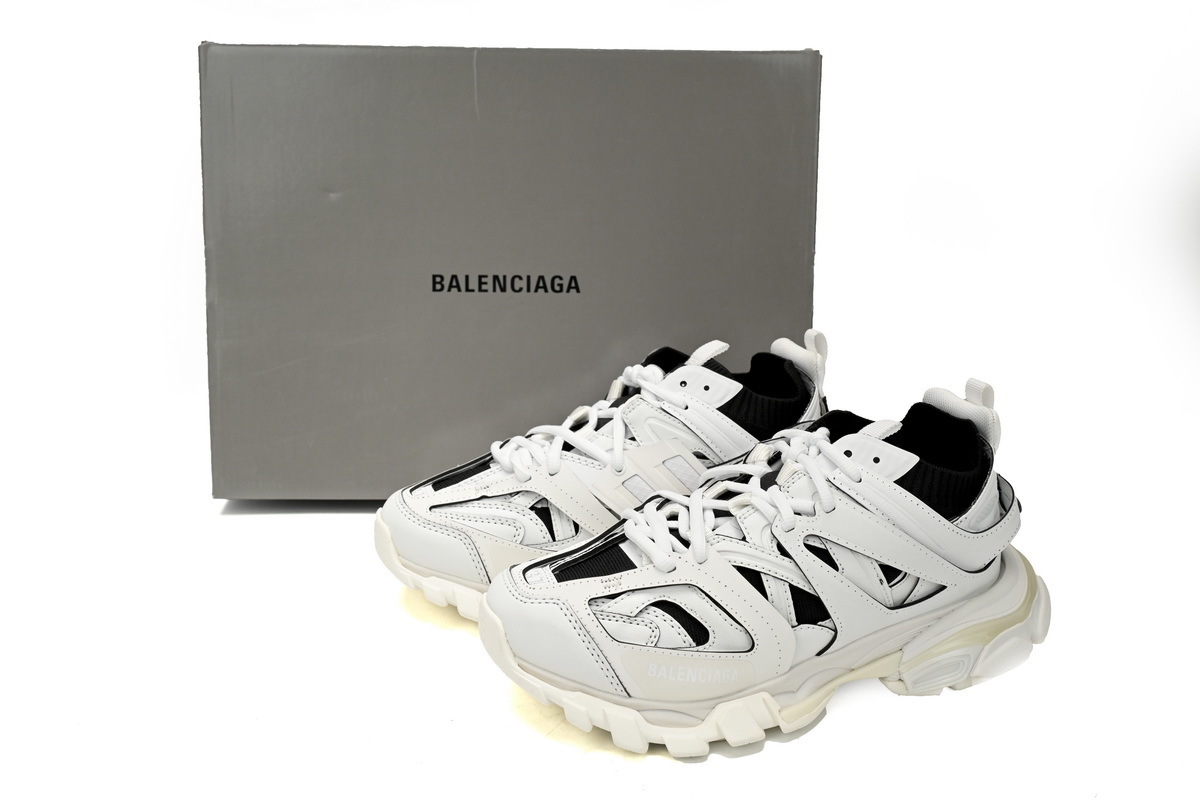 Balenciaga Tess S.Black Rice White and Black 736328 W3SKC 9010
