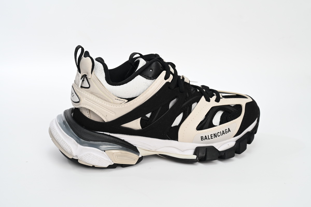 Balenciaga Tess S.Black Rice White Black 542436 W3SU5 9791