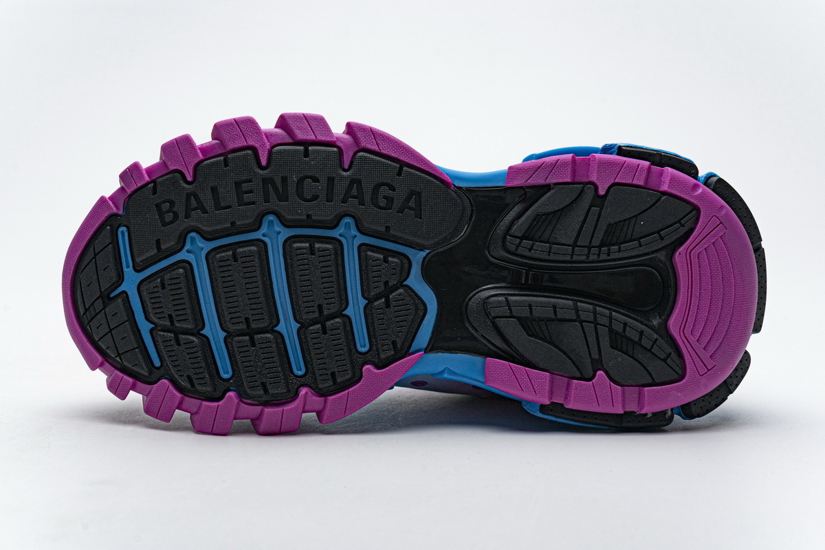 Balenciaga Tess S.Blue Pink Silver 542436 W1GC1 4051