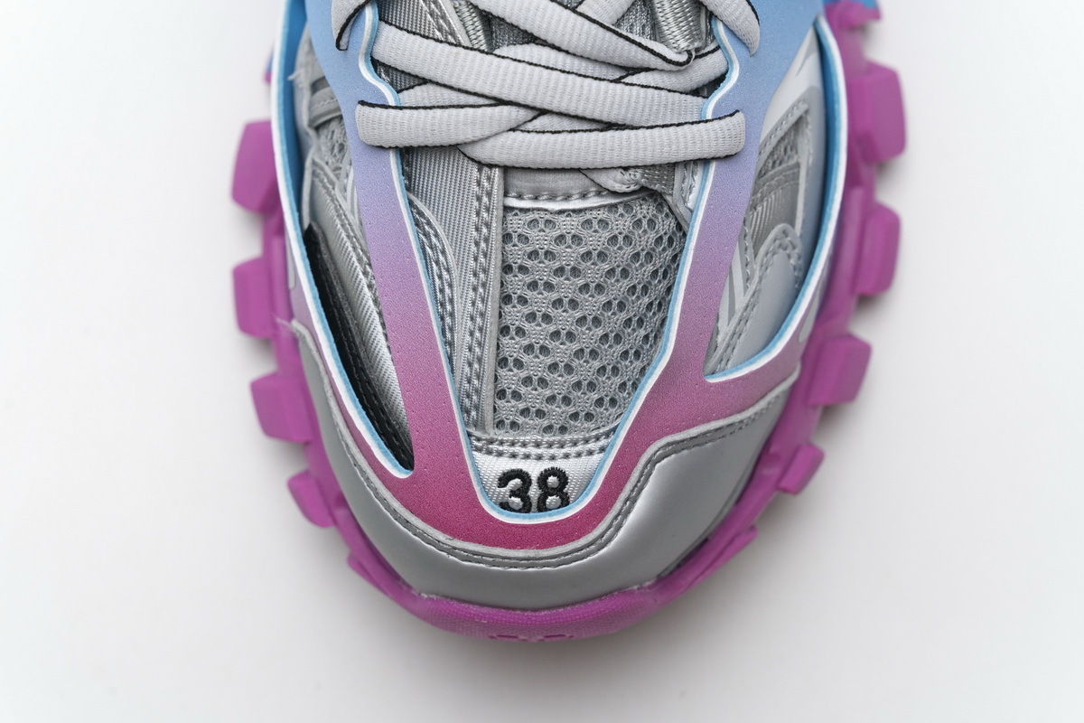 Balenciaga Tess S.Blue Pink Silver 542436 W1GC1 4051