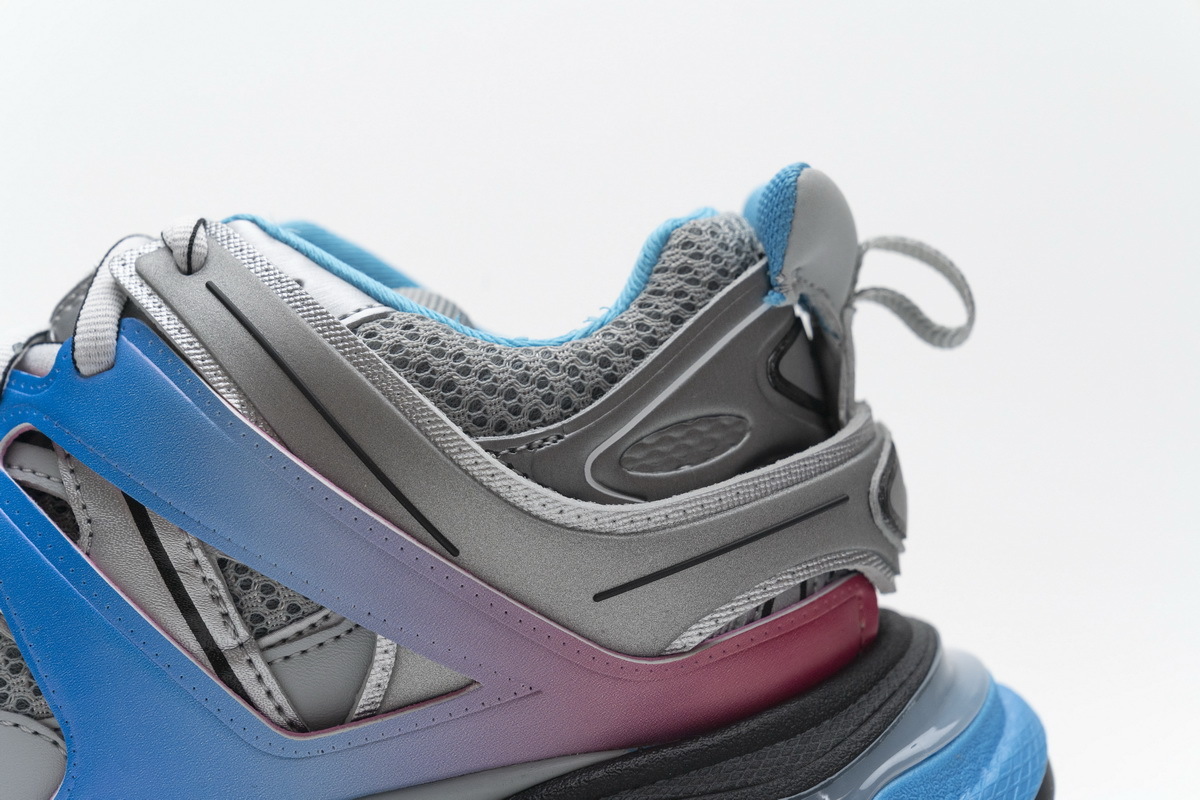 Balenciaga Tess S.Blue Pink Silver 542436 W1GC1 4051
