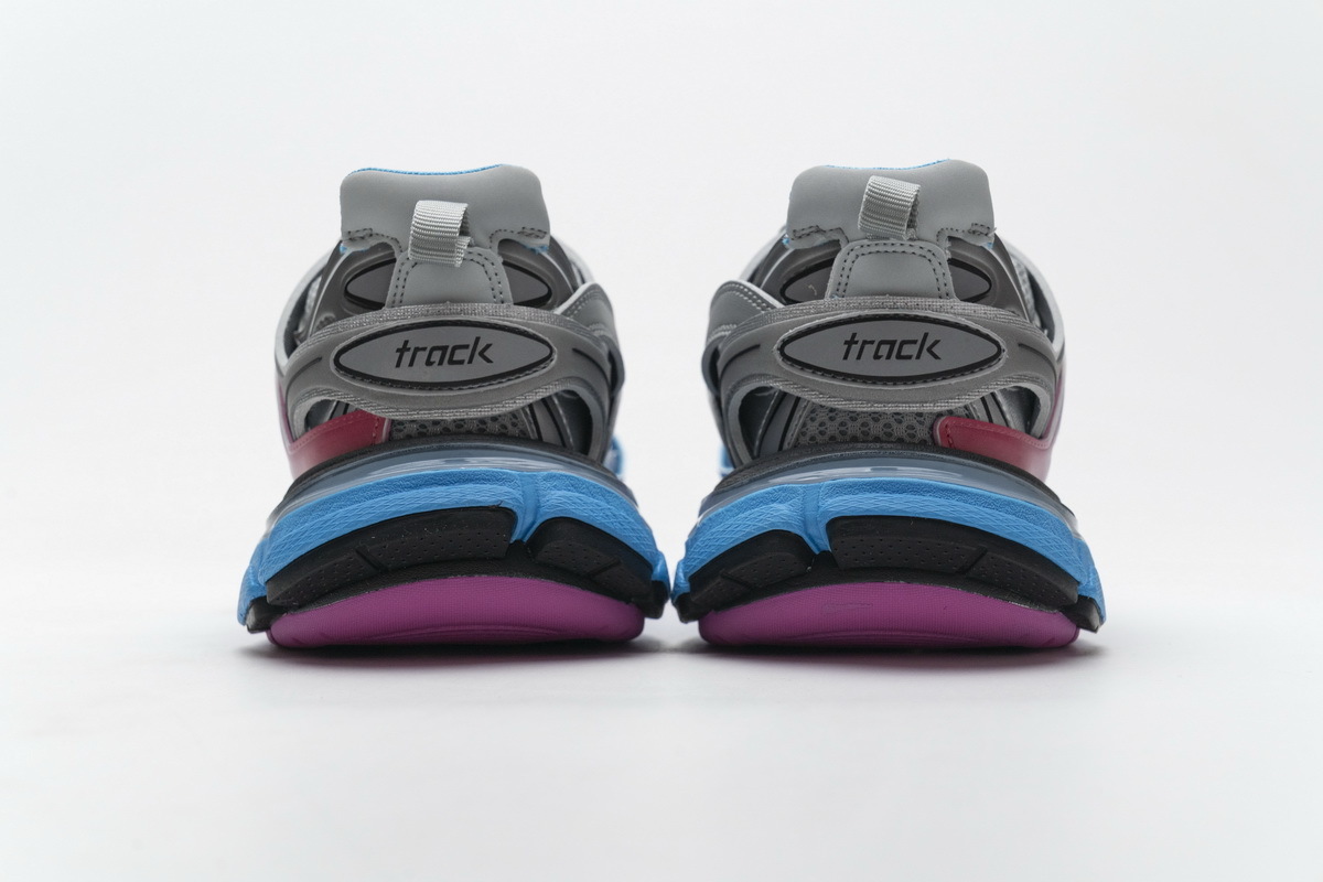 Balenciaga Tess S.Blue Pink Silver 542436 W1GC1 4051