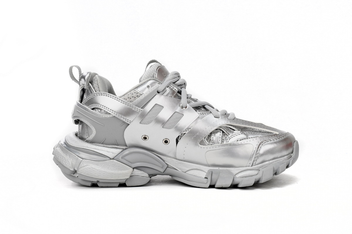 Balenciaga Track Bright Silver 542436 W2FS3 8100 Without LED