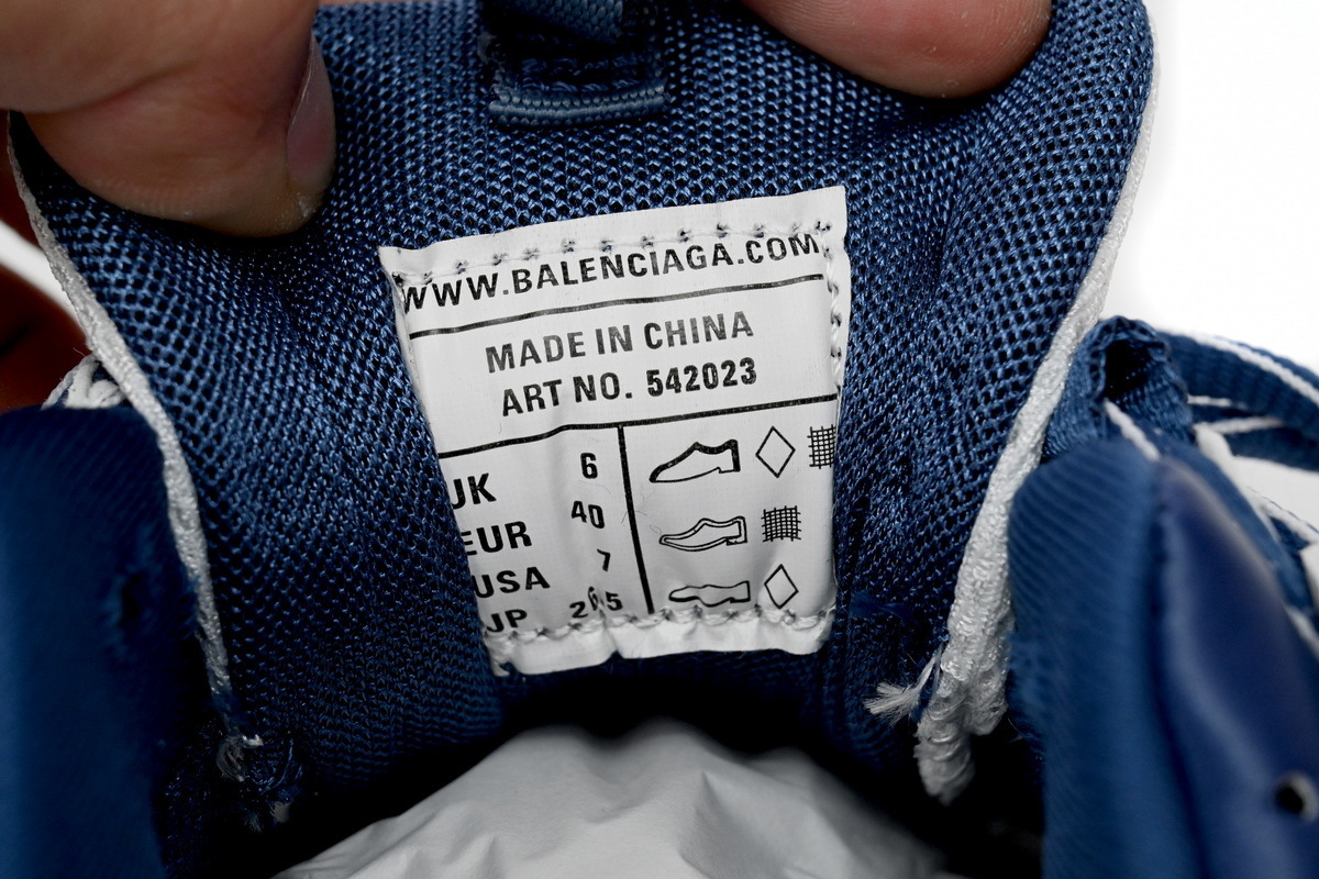 Balenciaga Tess S.White Dark Blue 542023 W1GC4 9050