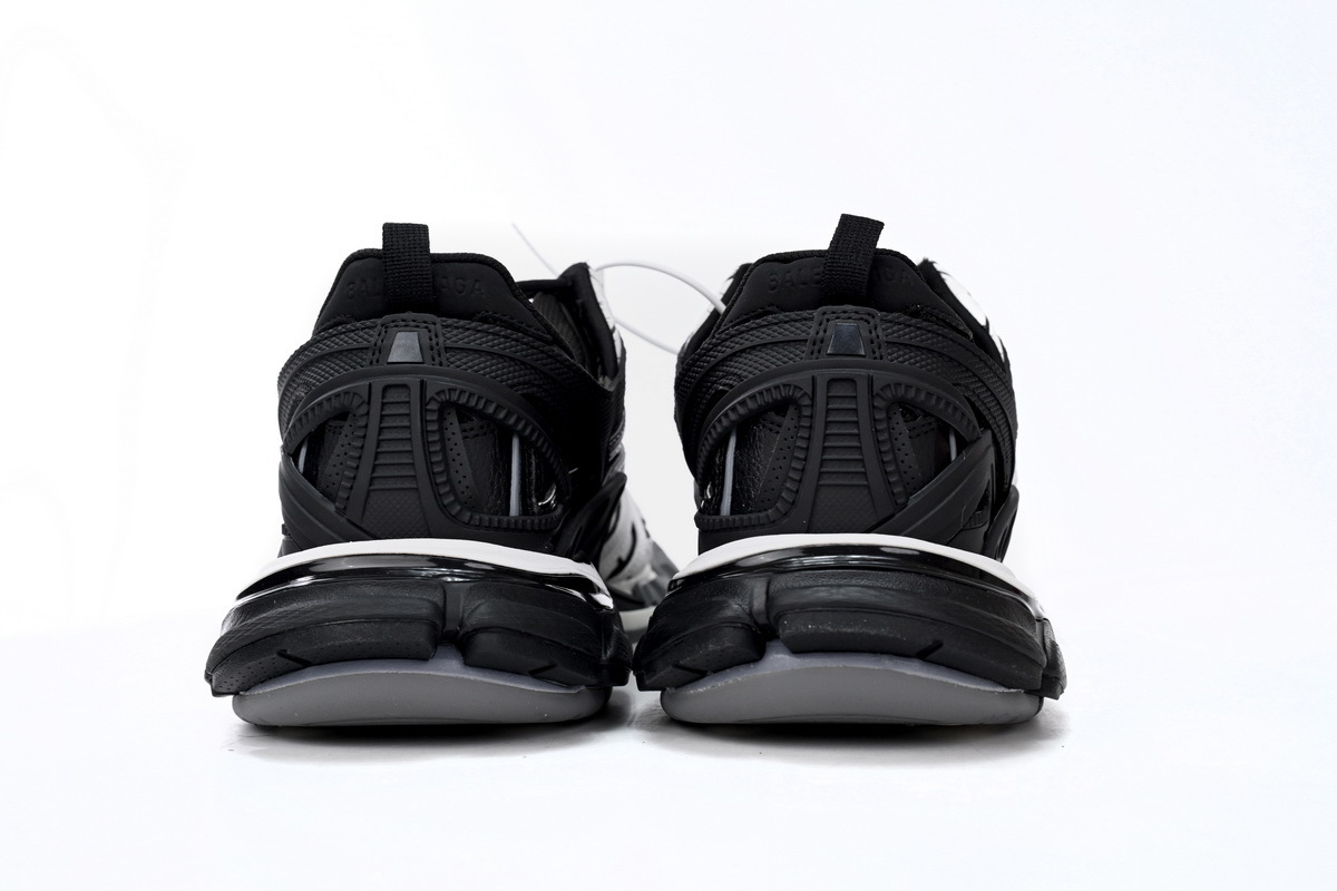 Balenciaga Track 2 Sneaker Black And White 568614 W2GN3 1090