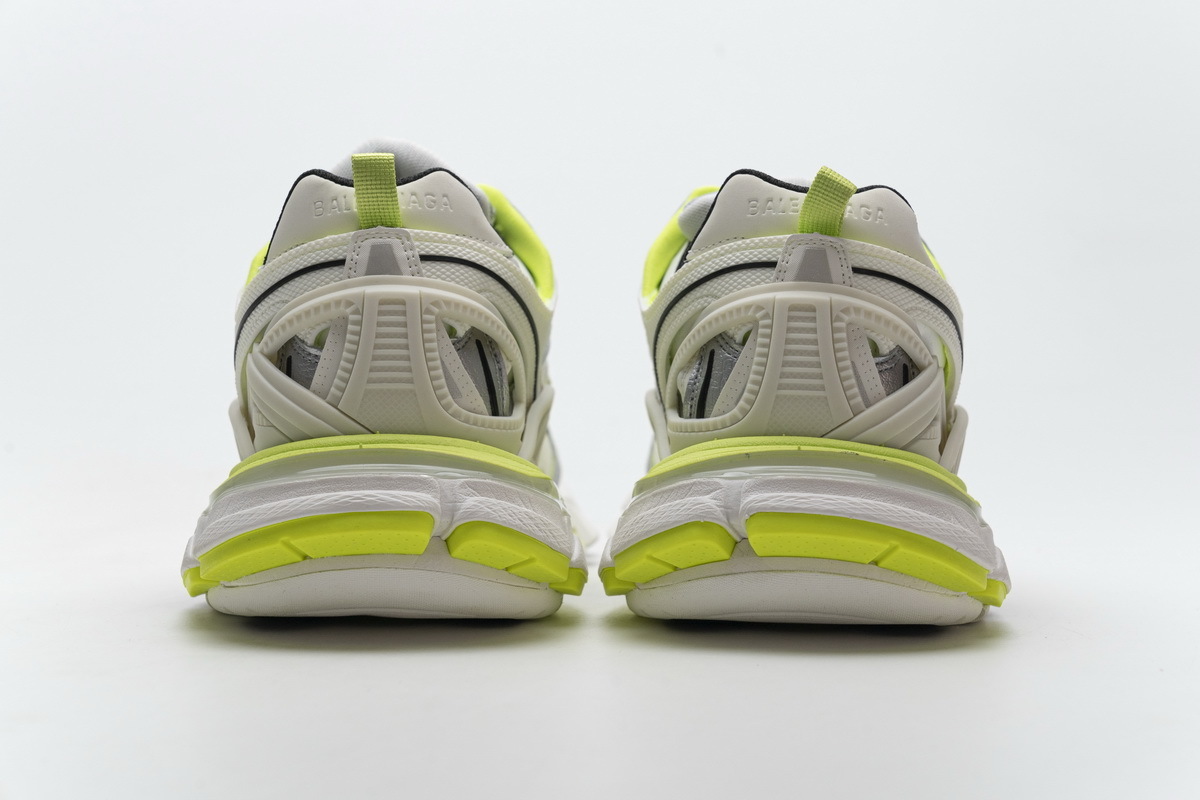 Balenciaga Track 2 Sneaker White Fluo Yellow 568515 W2ON3 9073
