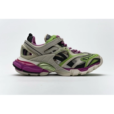 Balenciaga Track 2 Sneaker White Green Pink 568615 W2GN3 9199 02