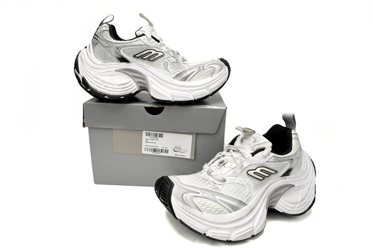 Balenciaga 10XL White and Black 784342 W2MV2 9110