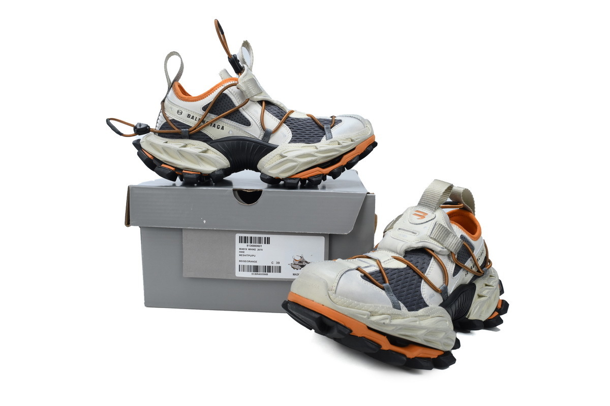 Balenciaga Hike White Orange 804919 WHIKE 2070