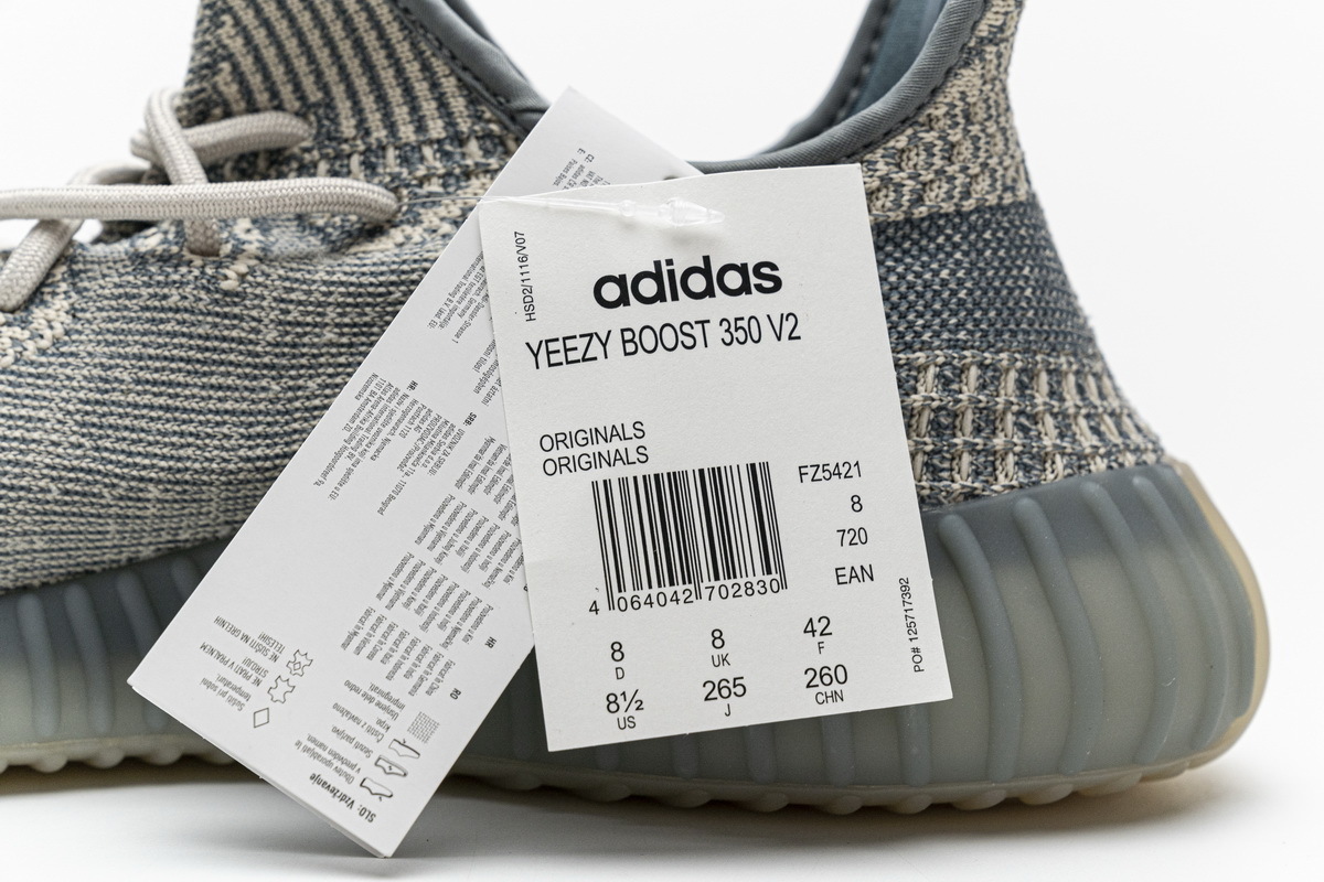adidas Yeezy Boost 350 V2 “Israfil”Real Boost FZ5421