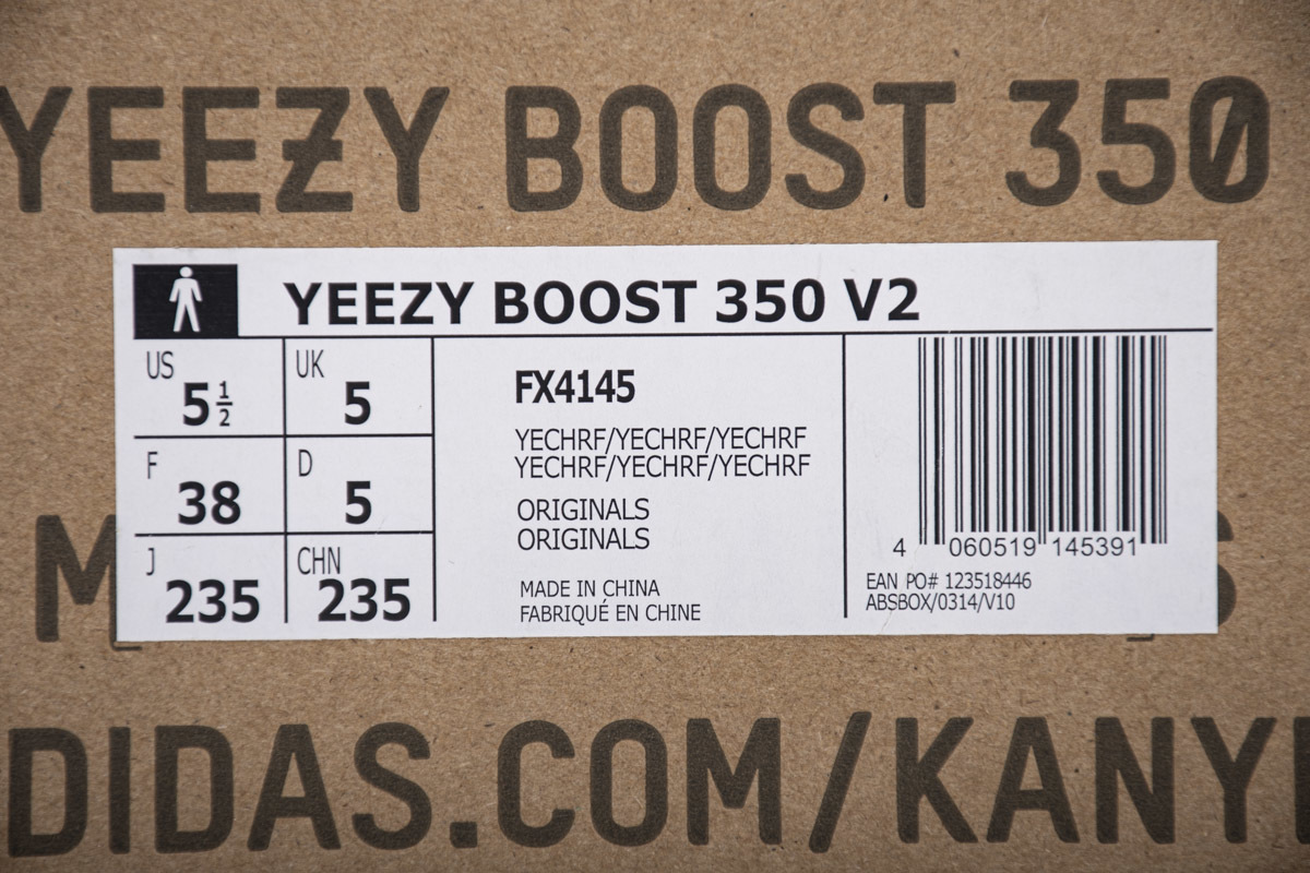 adidas Yeezy Boost 350 V2 “Yecheil Reflective” Real Boost FX4145