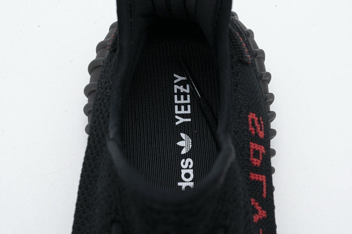 Adidas Yeezy Boost 350 V2 Black/Red Real Boost CP9652