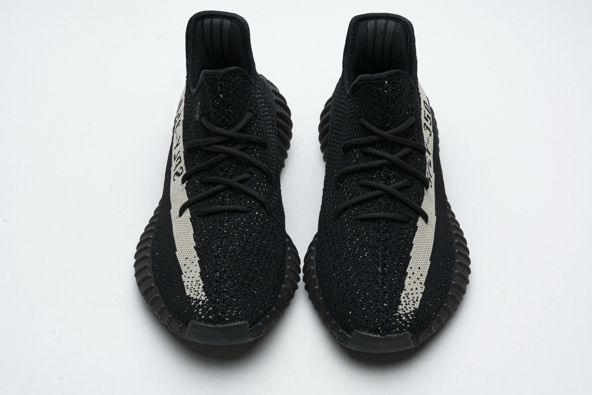 Adidas Yeezy Boost 350 V2 Core Black/White Real Boost BY1604