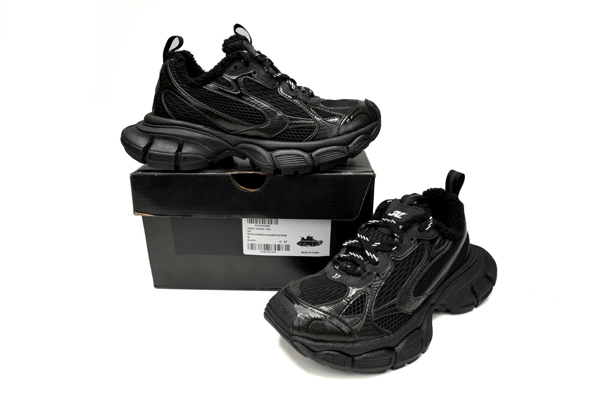 Balenciaga 3XL Black 734734 W3XL2 1000