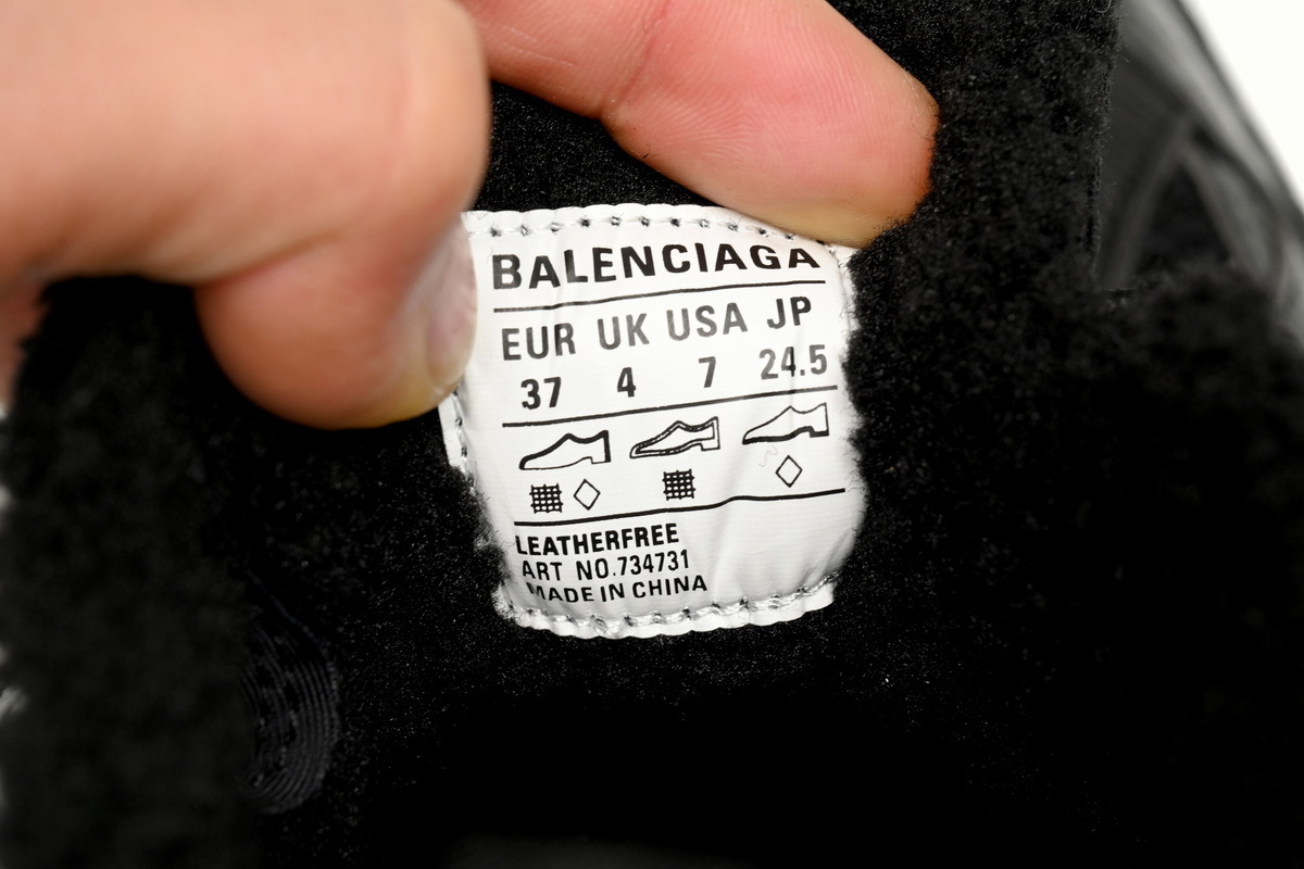 Balenciaga 3XL Black 734734 W3XL2 1000