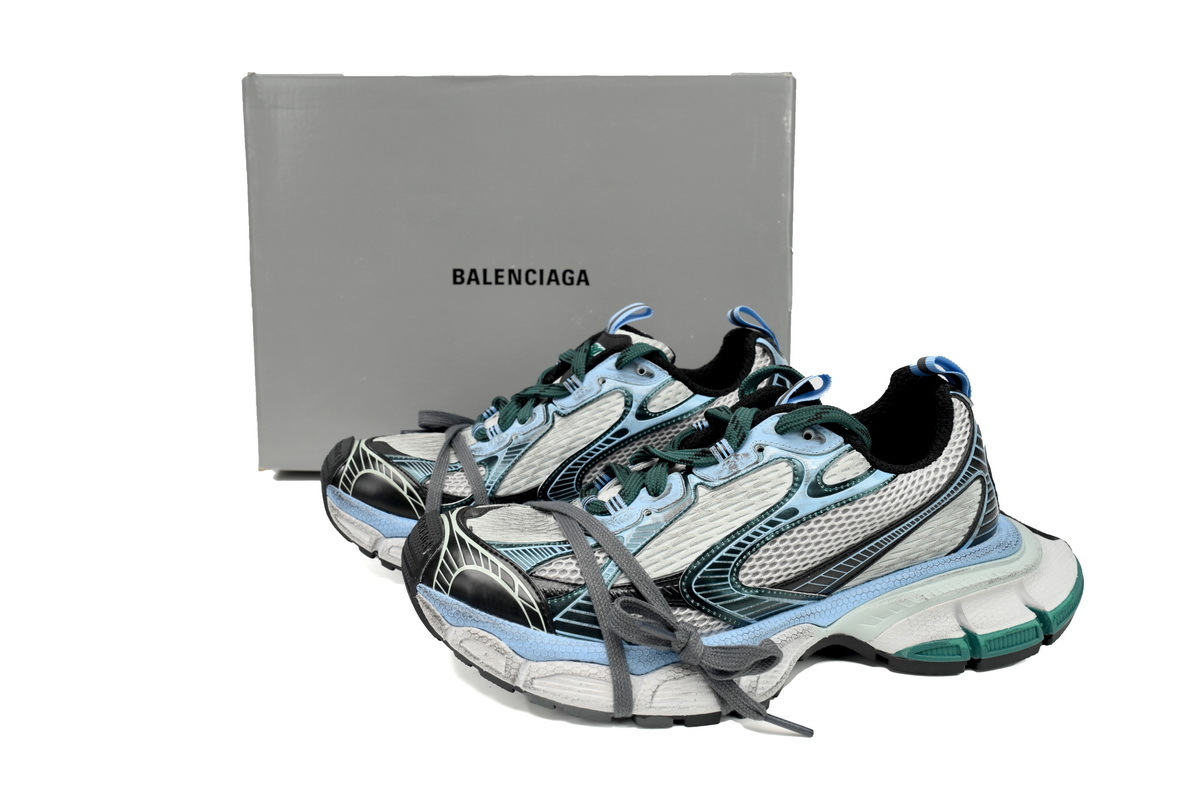 Balenciaga Black Blue 734734 W3XL6 3124