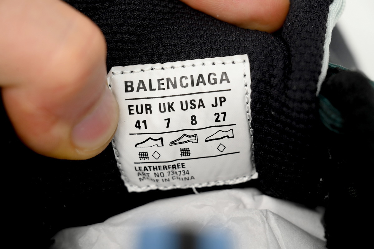 Balenciaga Black Blue 734734 W3XL6 3124