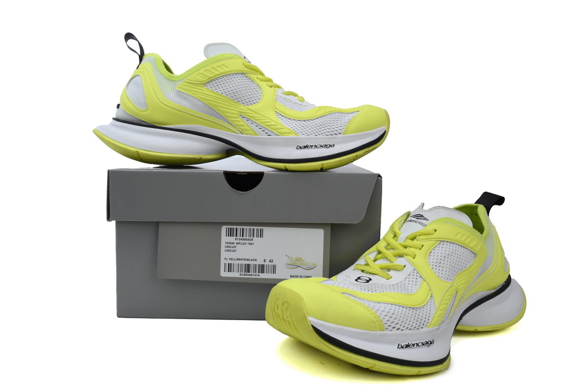 Balenciaga Circuit Fluorescent Green 793944 WFLGY 7901