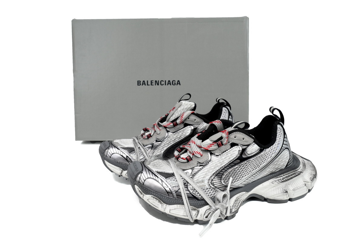 Balenciaga Grey Red 542228 W2RB8 2801