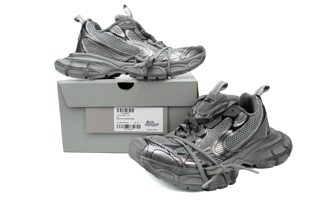 Balenciaga Grey Silver 542228 W2RB8 1210