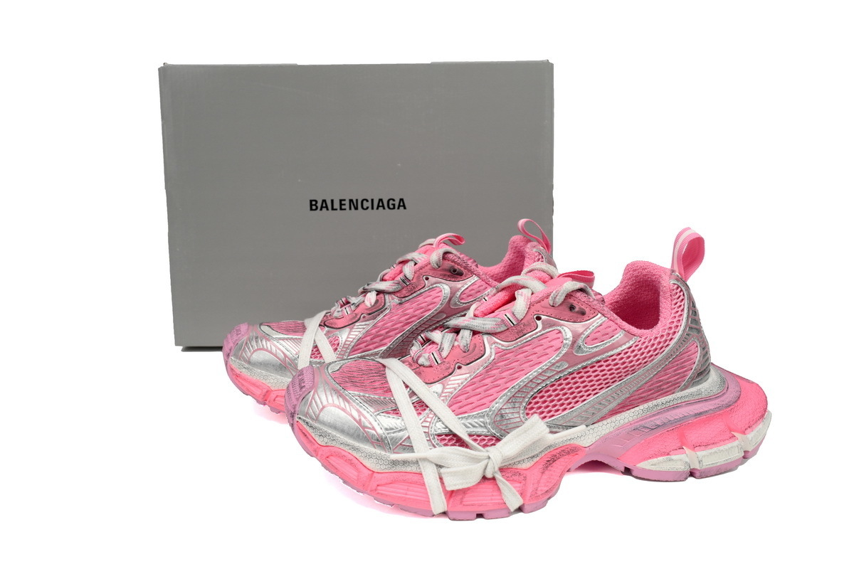 Balenciaga Pink White 734734 W3XL5 1268