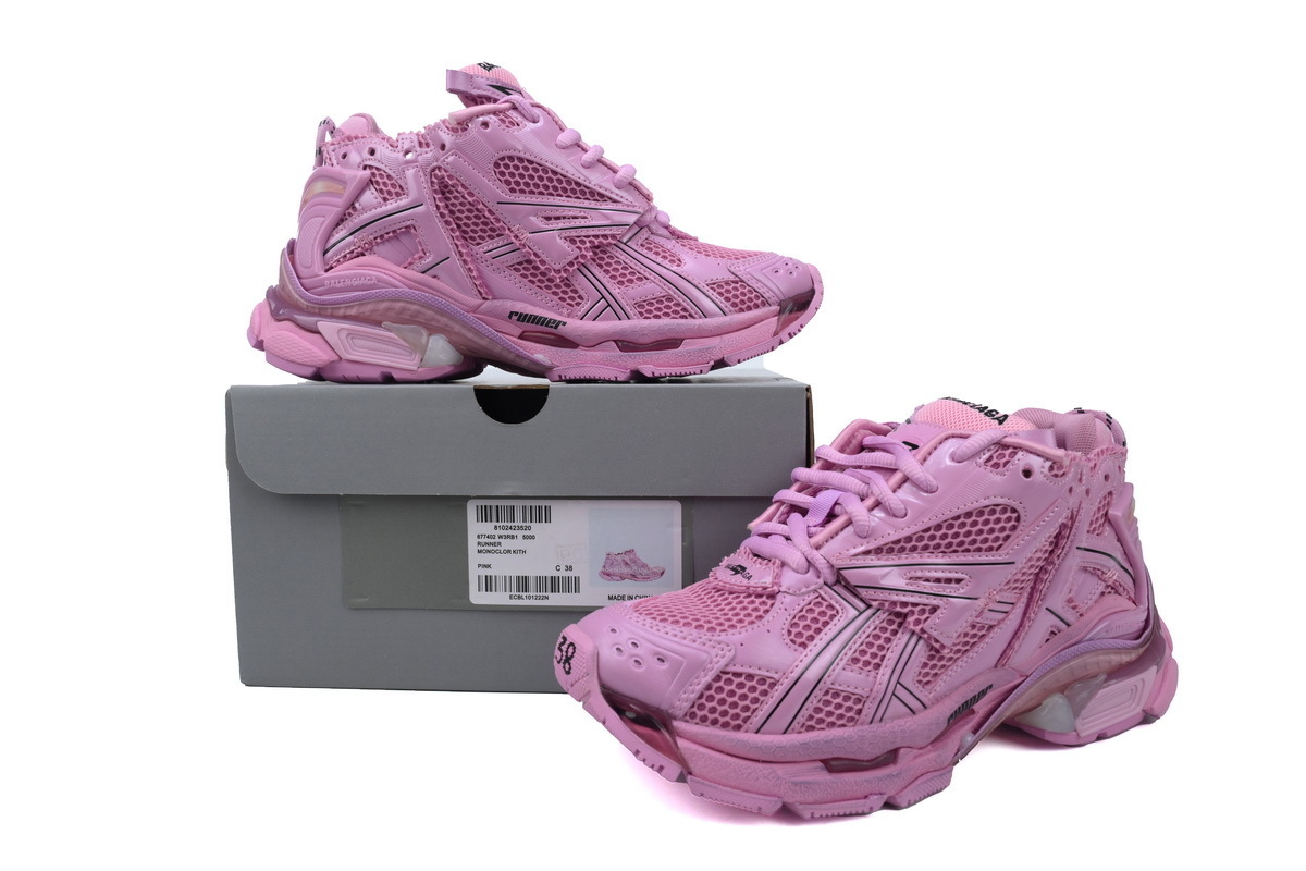 Balenciaga Runner Pink 677402 W3RB1 5000