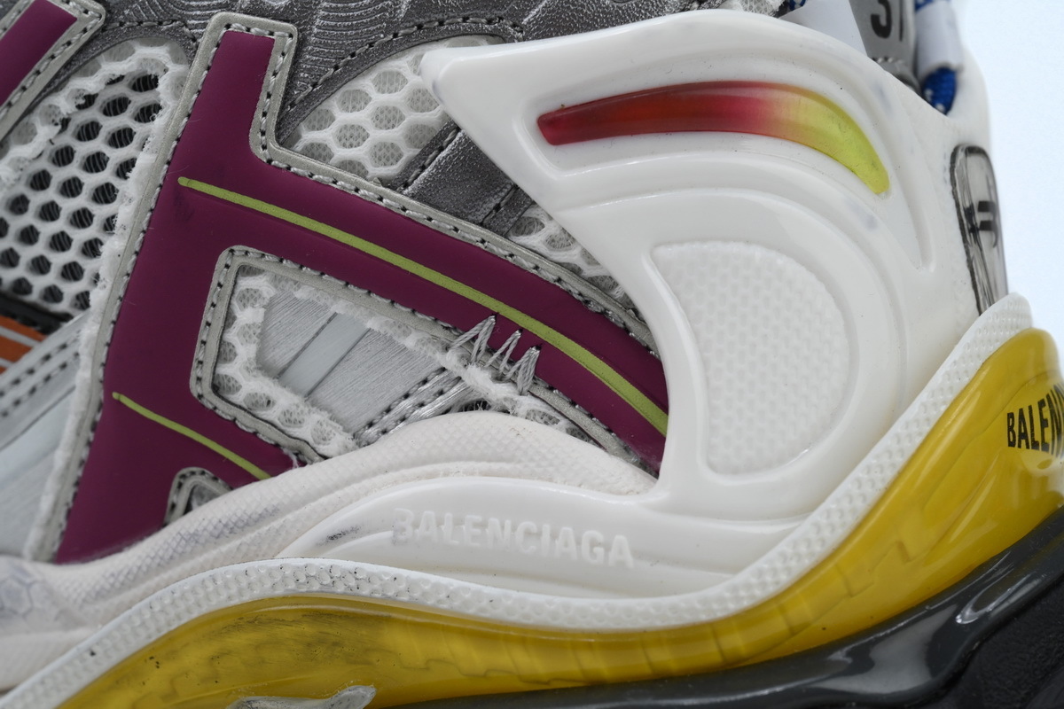 Balenciaga Runner Silver Purple 677403 W3RB6 8123