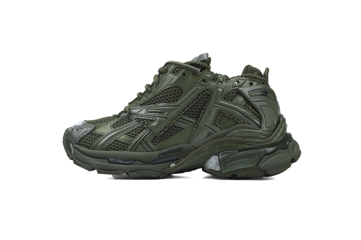 Balenciaga Runner Sneaker 'Dark Green' 677403 W3RB1 3031