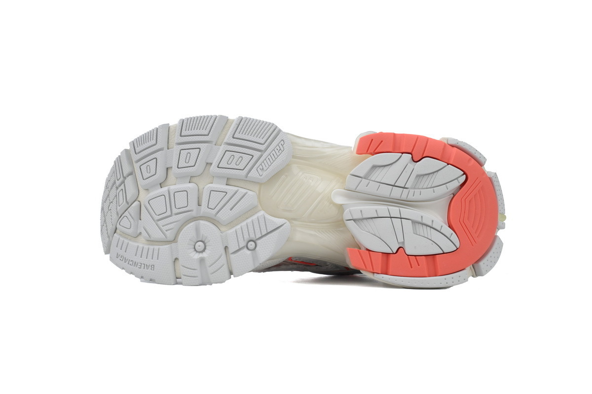 Balenciaga Runner Sneaker 'Eggshell Neon Orange' 677403 W3RBM 2013