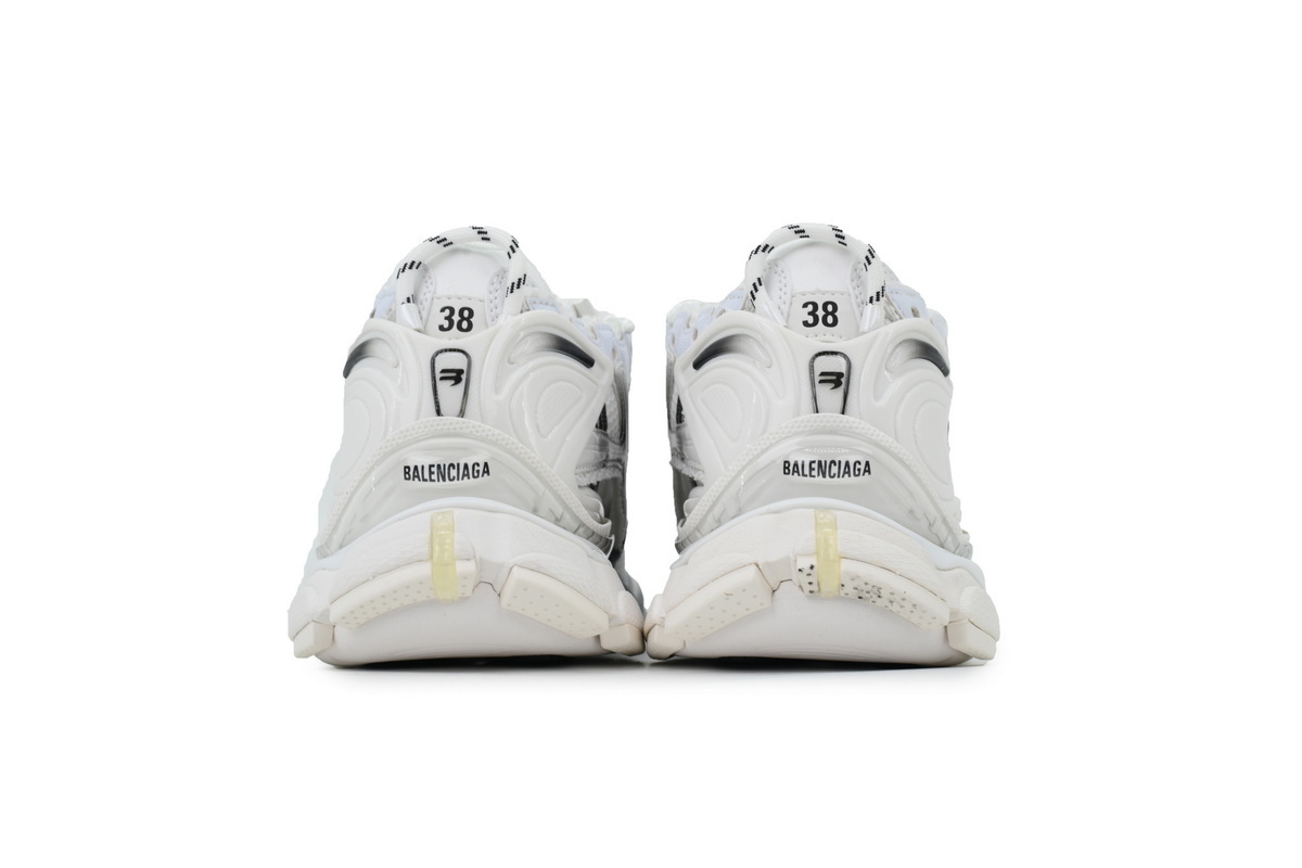 Balenciaga Runner Sneaker 'Gradient - White Black' 772774 WRUNG 9010
