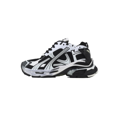 Balenciaga Runner Sneaker 'White Black' 772774 W3RMU 9010 01