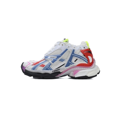 Balenciaga Runner White Blue Red 677402 W3RB6 9645 01