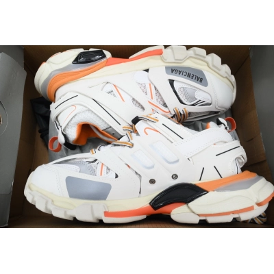 Balenciaga Track Sneaker White Orange 02