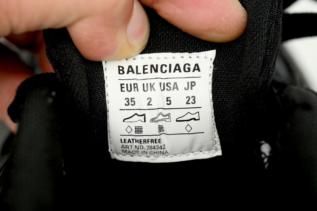 Balenciaga 10XL White and Black 784342 W2MV2 1000
